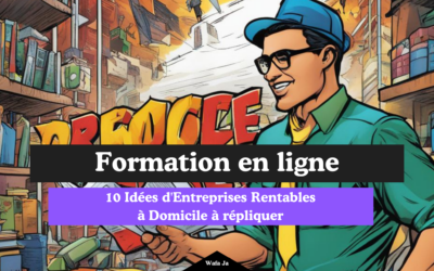 10 Idées d’Entreprises Rentables à Domicile à répliquer