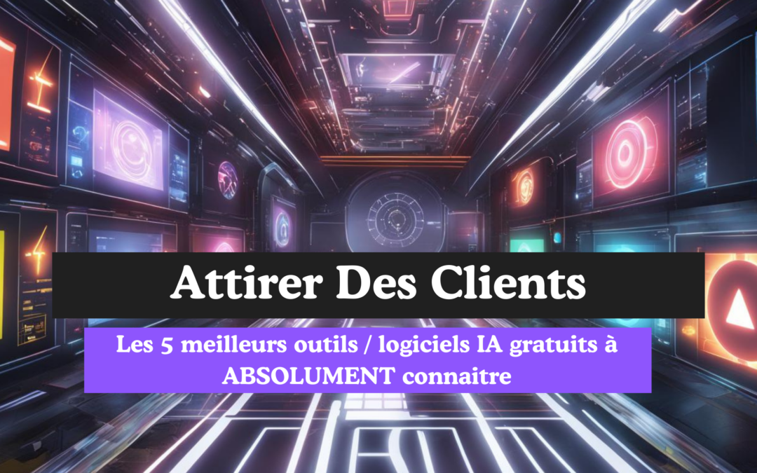 Les 5 meilleurs outils / logiciels IA gratuits à ABSOLUMENT connaitre (intelligence artificielle)
