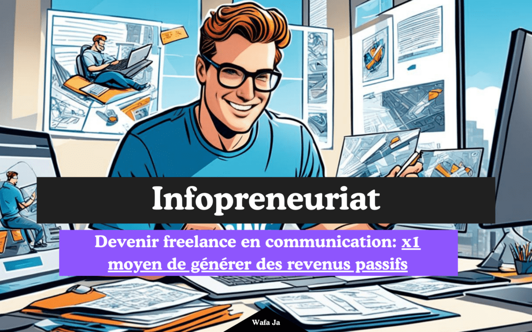 Devenir freelance en communication: x1 moyen de générer des revenus passifs