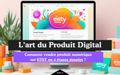 Comment vendre produit numérique sur ETSY en 4 étapes simples ?