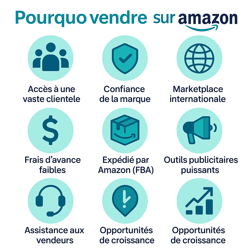 pourquoi vendre sur amazon