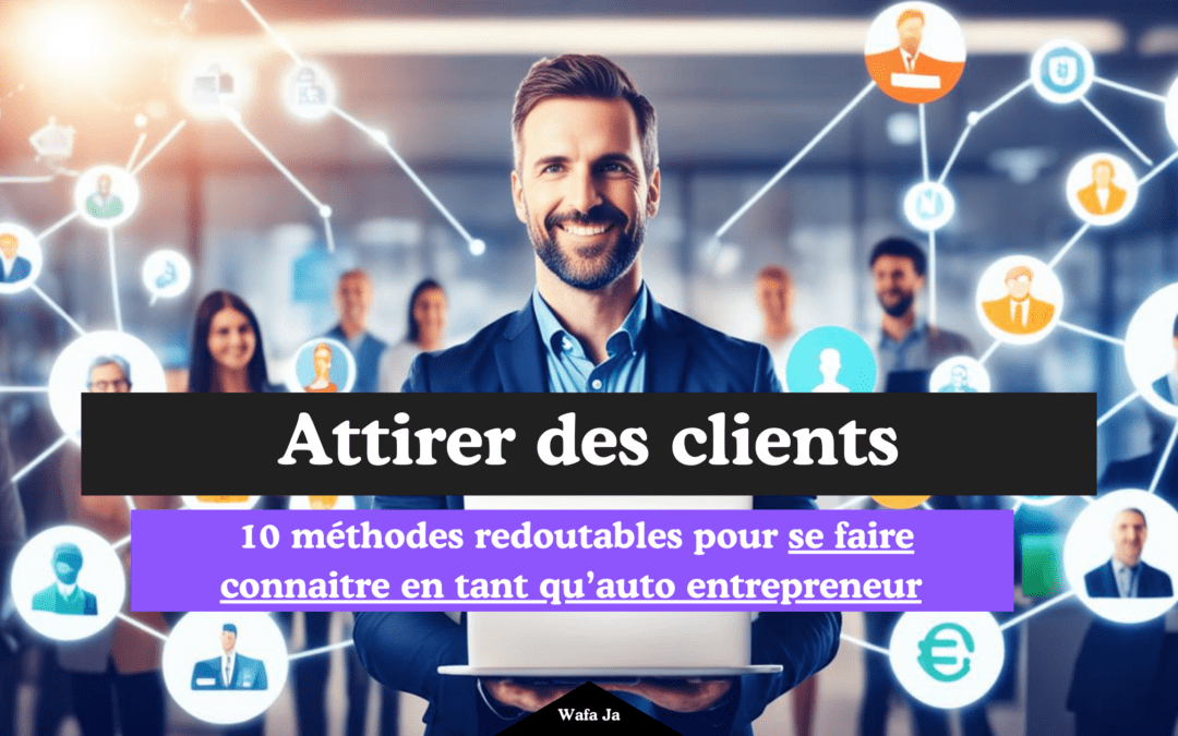 Comment se faire connaitre en tant qu’auto entrepreneur ? 10 méthodes redoutables