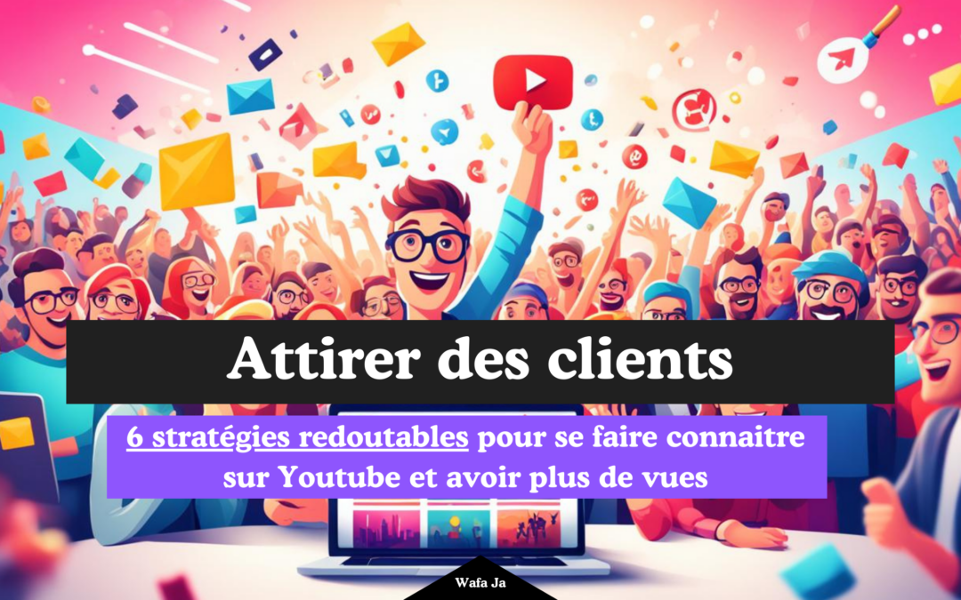 Comment se faire connaitre sur youtube en 6 étapes