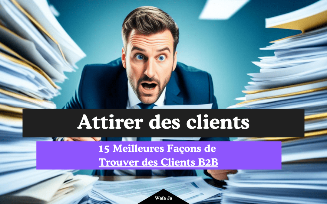 15 Meilleures Façons de Trouver des Clients B2B (Incroyable)