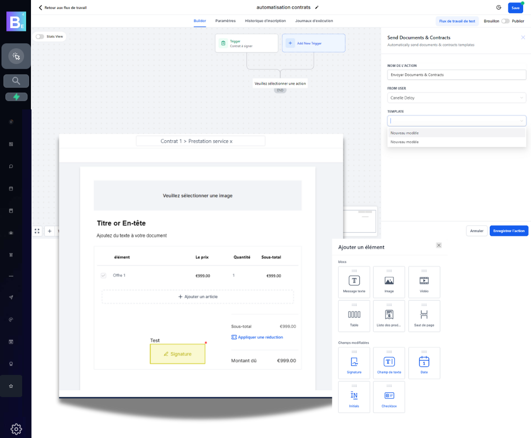 signature documents en ligne