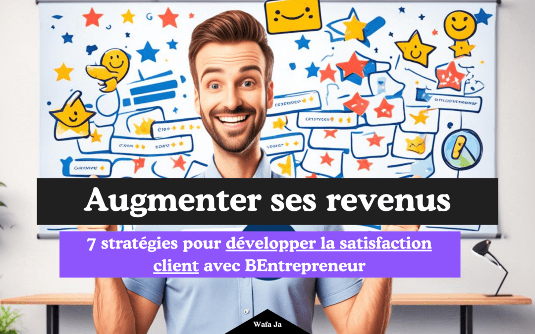 7 stratégies pour développer la satisfaction client avec BEntrepreneur