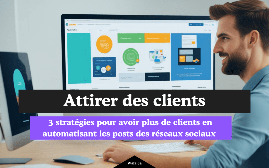 Automatiser post réseaux sociaux : 3 stratégies pour avoir plus de clients