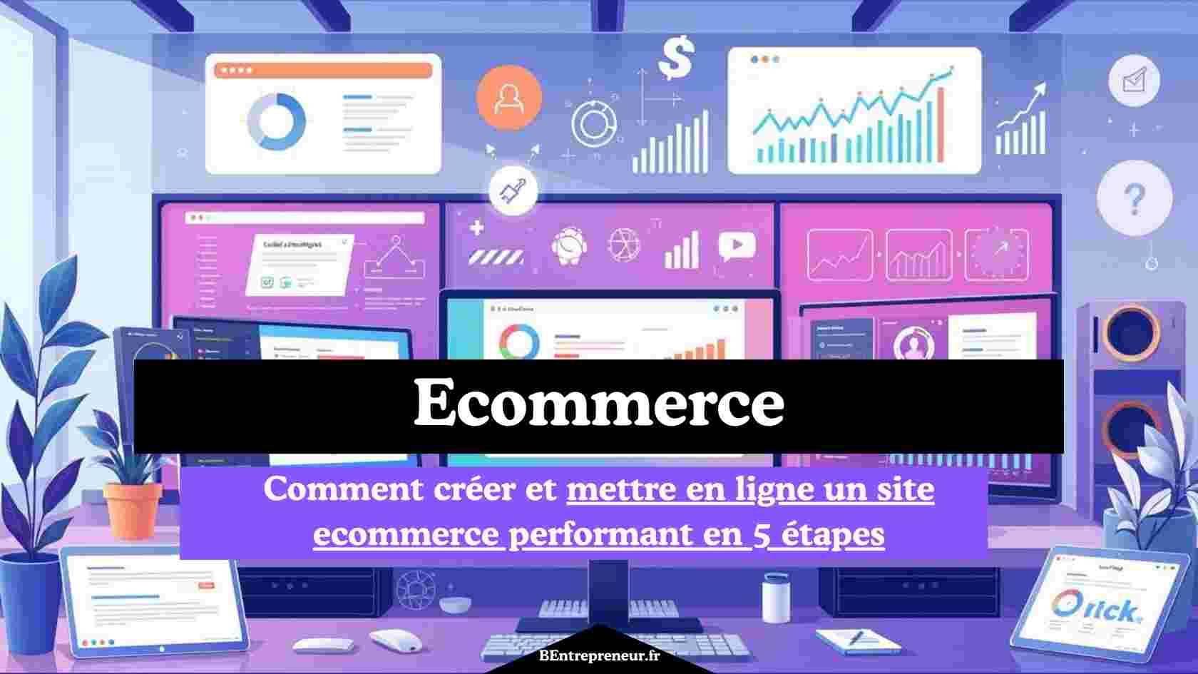 Comment créer et mettre en ligne un site ecommerce performant en 5 étapes