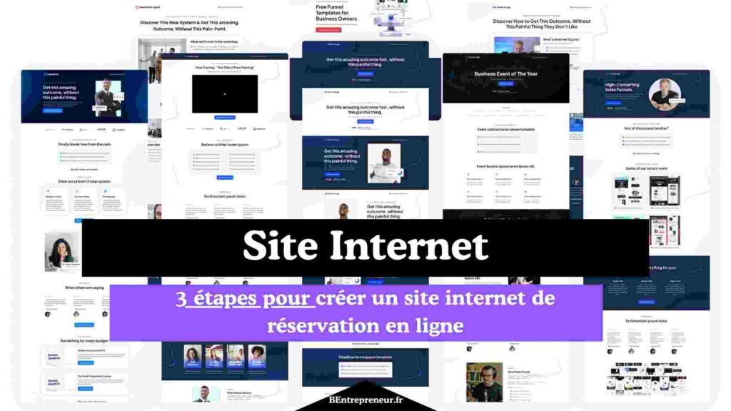 3 étapes Pour Créer Un Site Internet Avec Réservation En Ligne