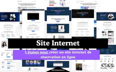 3 étapes pour créer un site internet avec réservation en ligne