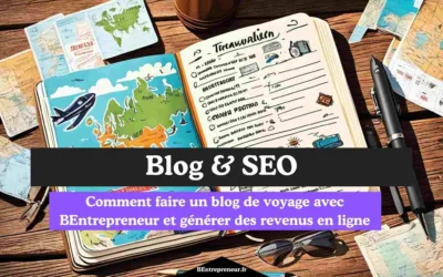 Comment faire un blog de voyage avec BEntrepreneur et générer des revenus en ligne