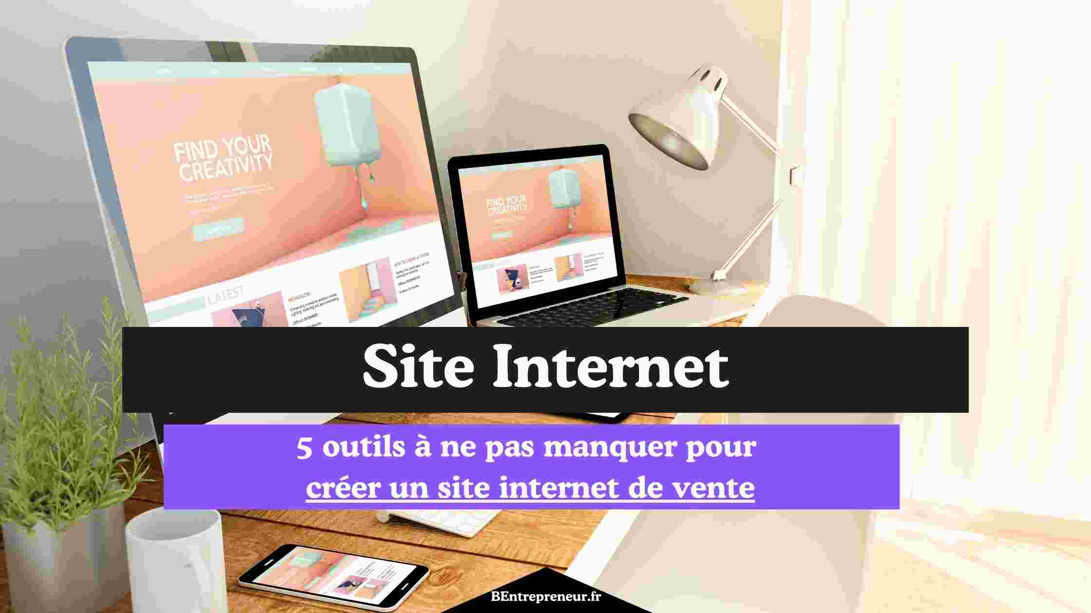 créer un site internet de vente