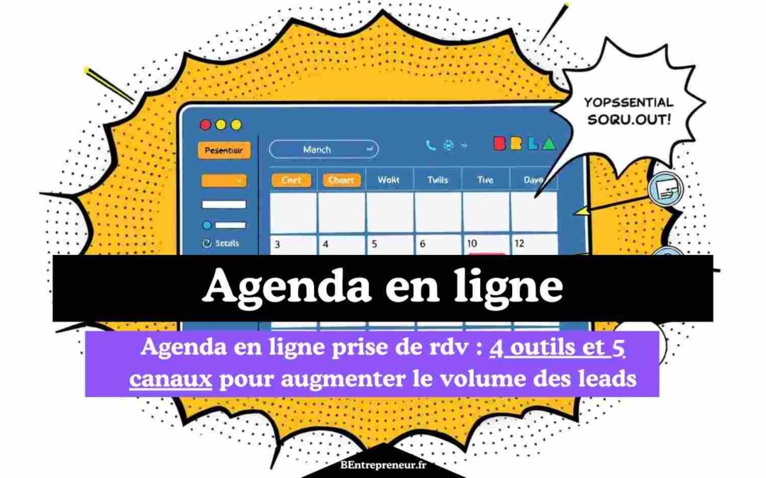 Agenda en ligne prise de rdv : 4 outils x 1 stratégie pour Plus de ventes