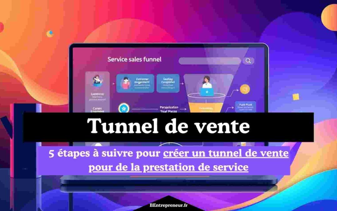 5 étapes à suivre pour créer un tunnel de vente prestation de service