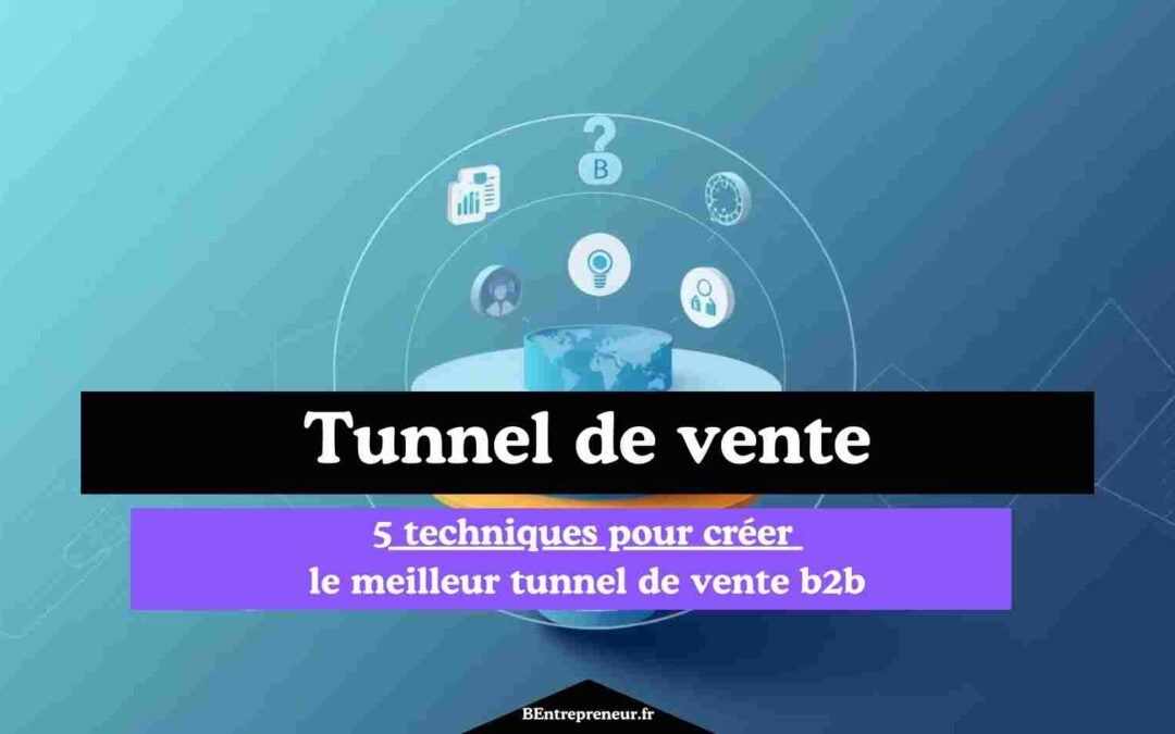 5 techniques pour créer le meilleur tunnel de vente b2b