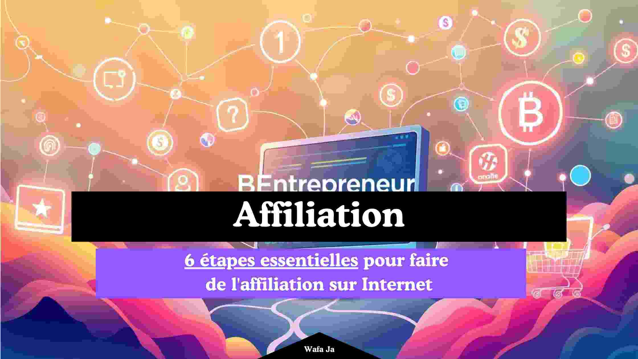 comment faire affiliation sur internet