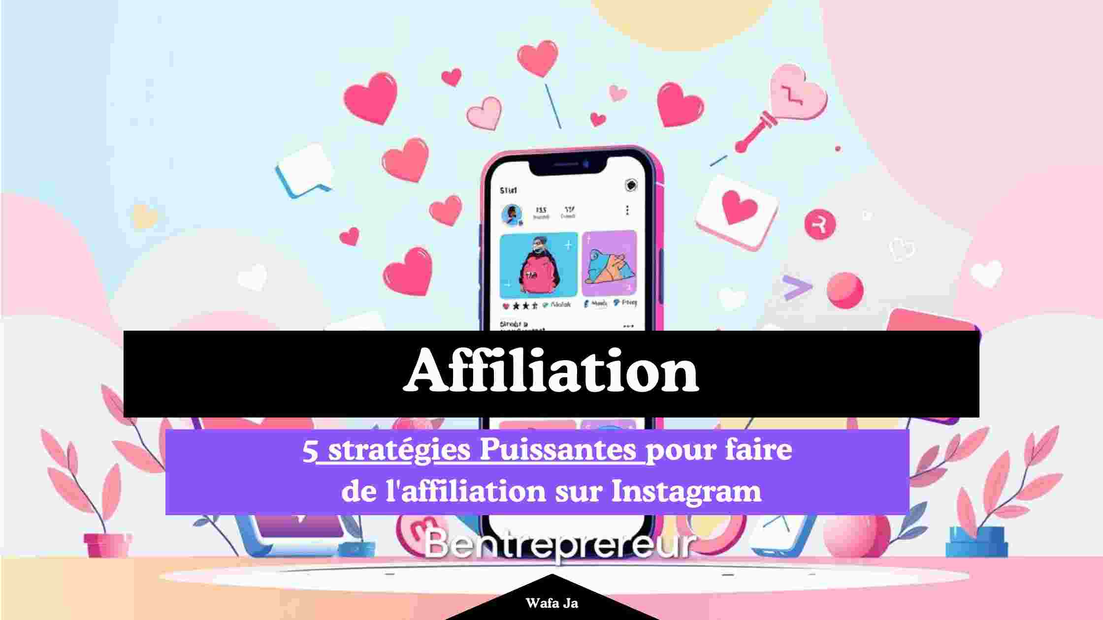 faire de l'affiliation sur instagram