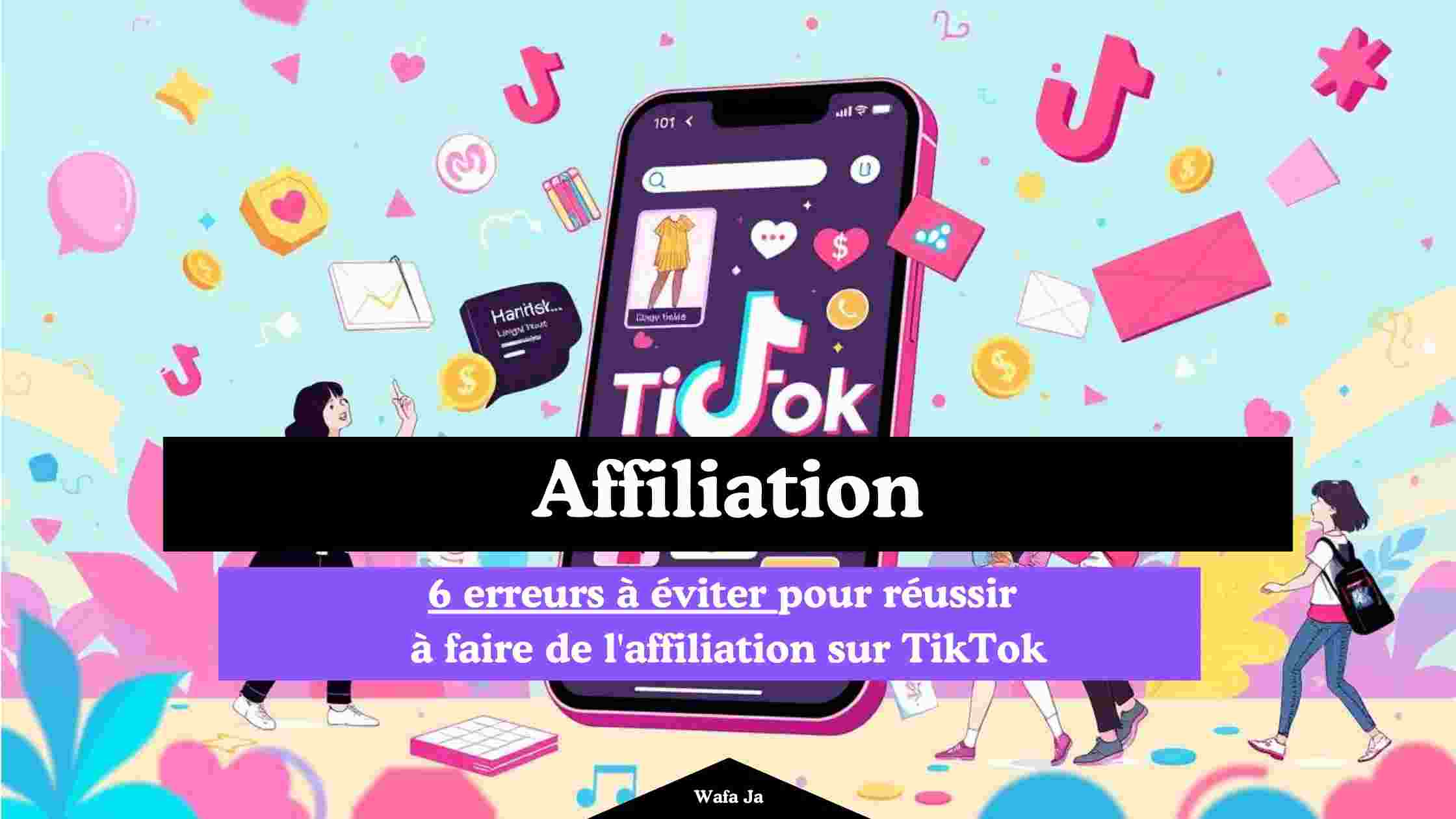 faire de l'affiliation sur Tiktok