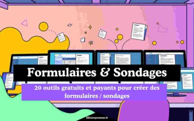 20 outils gratuits et payants pour créer des formulaires