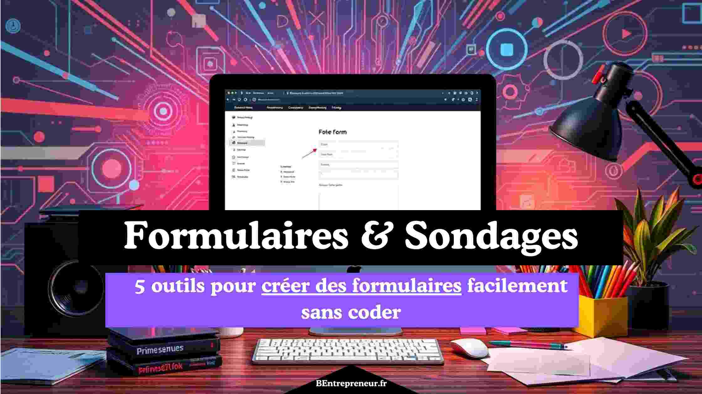 créer des formulaires sans coder