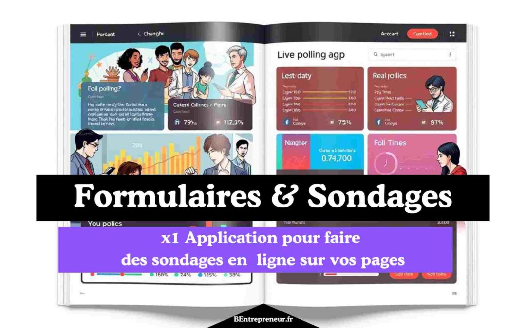 x1 Application pour faire des sondages en direct / en ligne