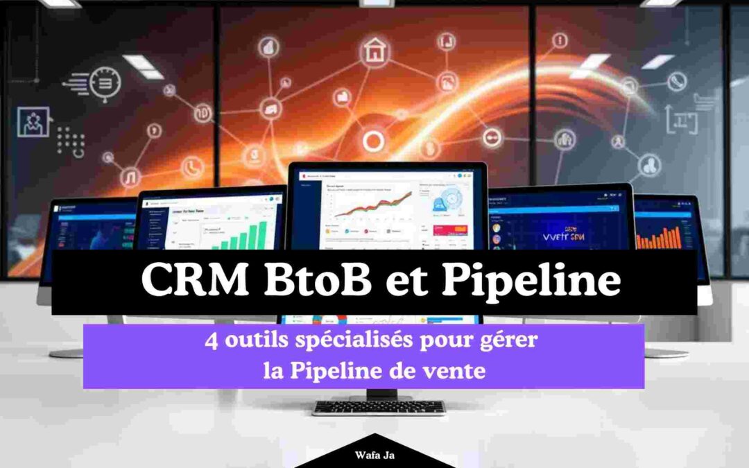 CRM B2B : 4 outils spécialisés pour gérer la Pipeline vente de A à Z !