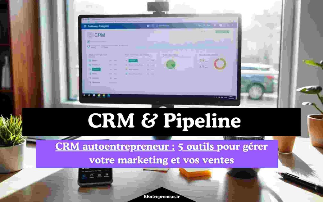 CRM autoentrepreneur : Les 5 outils à Privilégier !