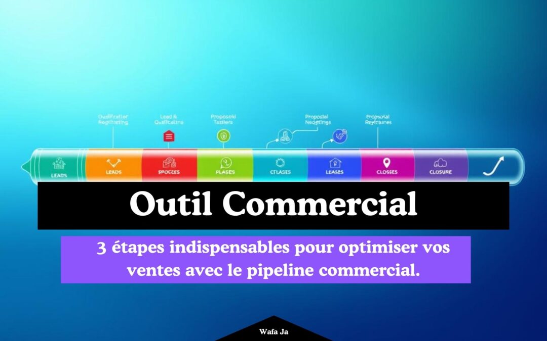 Outil commercial : 3 étapes indispensables pour optimiser vos ventes !