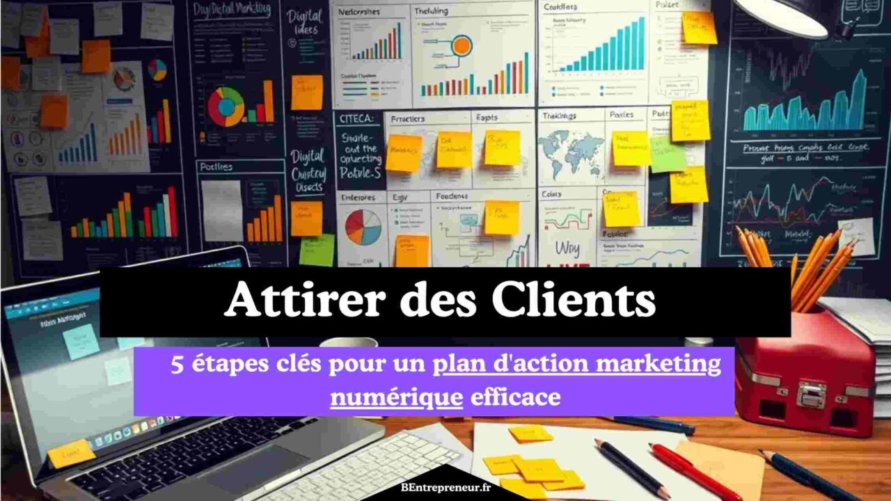 5 étapes clés pour un plan d'action marketing numérique efficace | ARCAM
