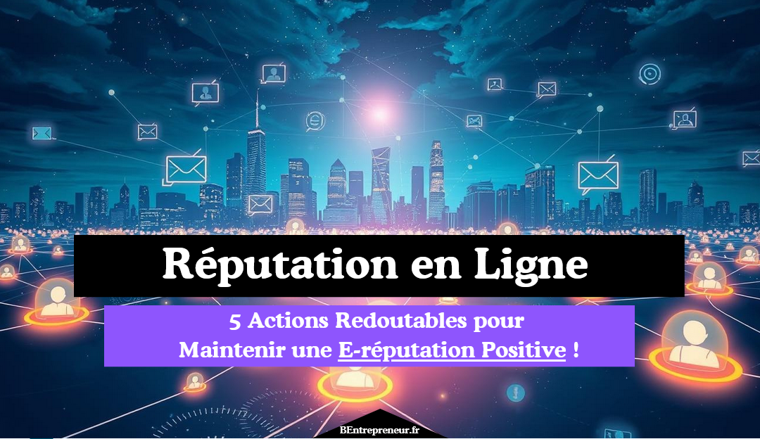 5 Actions Redoutables pour Maintenir une E-réputation Positive !