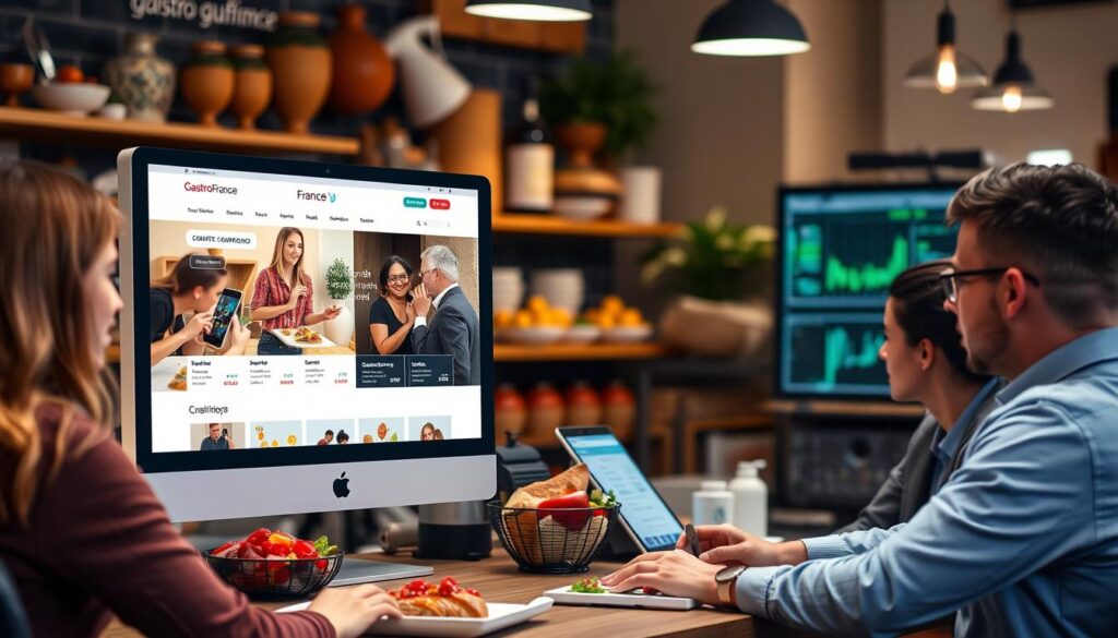 Boutique en ligne GastroFrance utilisant une plateforme marketing tout-en-un