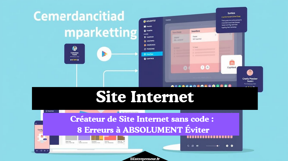 Créateur de Site Internet sans code 8 Erreurs à ABSOLUMENT Éviter