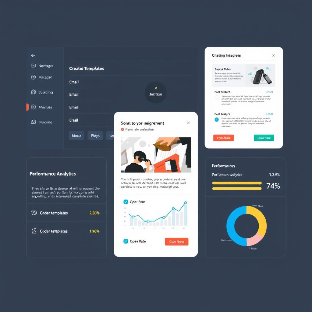 Module d'email marketing d'une plateforme marketing tout-en-un