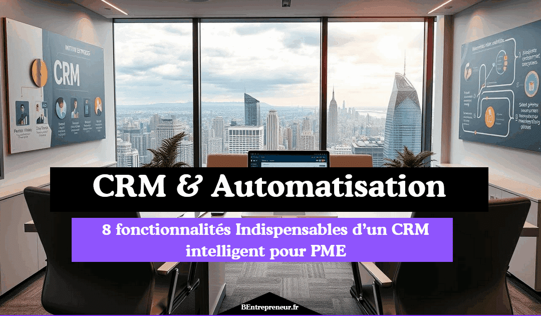 8 fonctionnalités Indispensables d’un CRM intelligent pour PME
