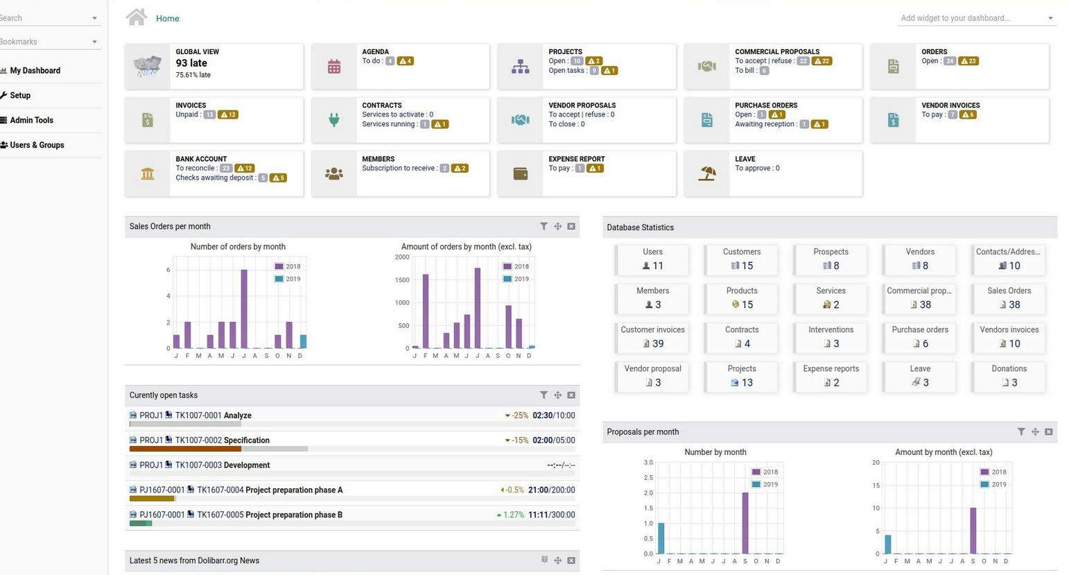Dolibarr la solution open source modulable