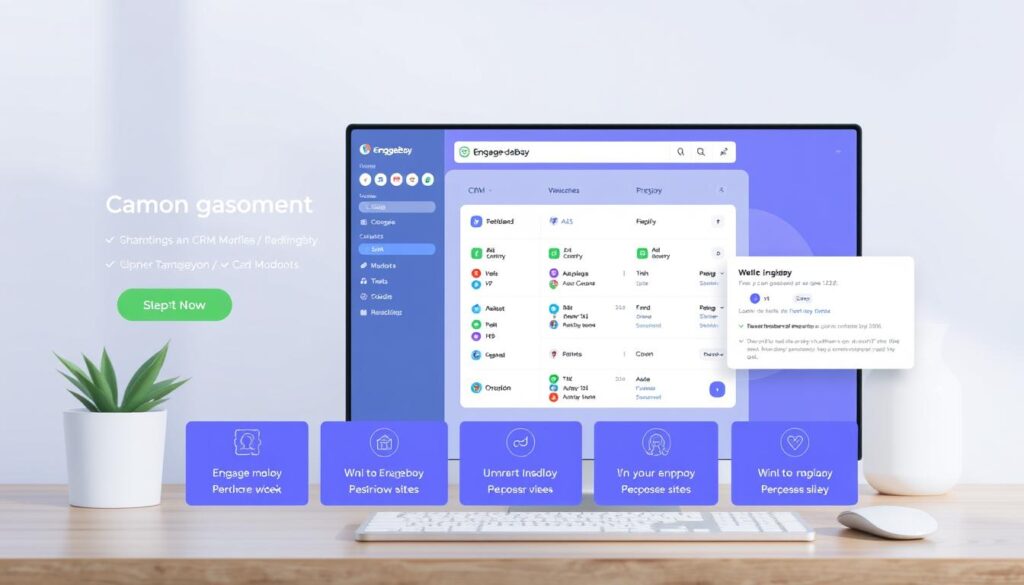 Image de la plateforme CRM Engagebay