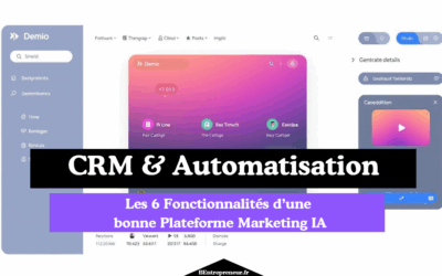 Les 6 Fonctionnalités d’une bonne Plateforme Marketing IA