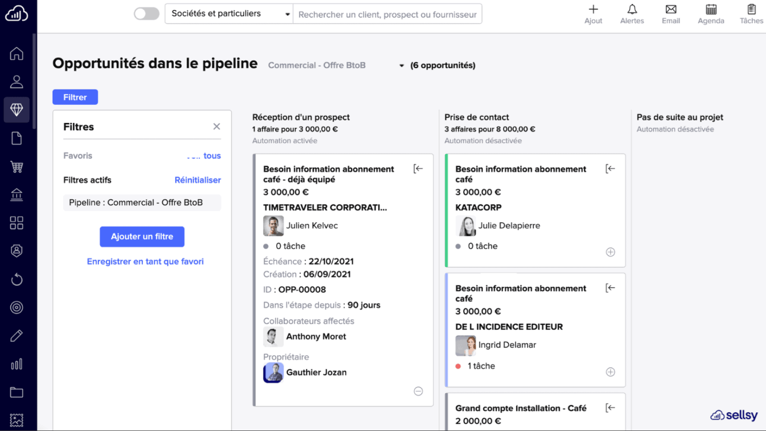 Sellsy la solution tout-en-un pour la gestion commerciale et comptable