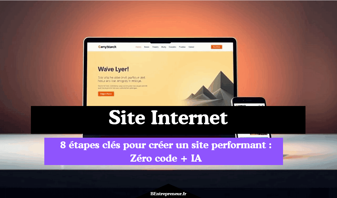 8 étapes clés pour créer un site performant : Zéro code + IA