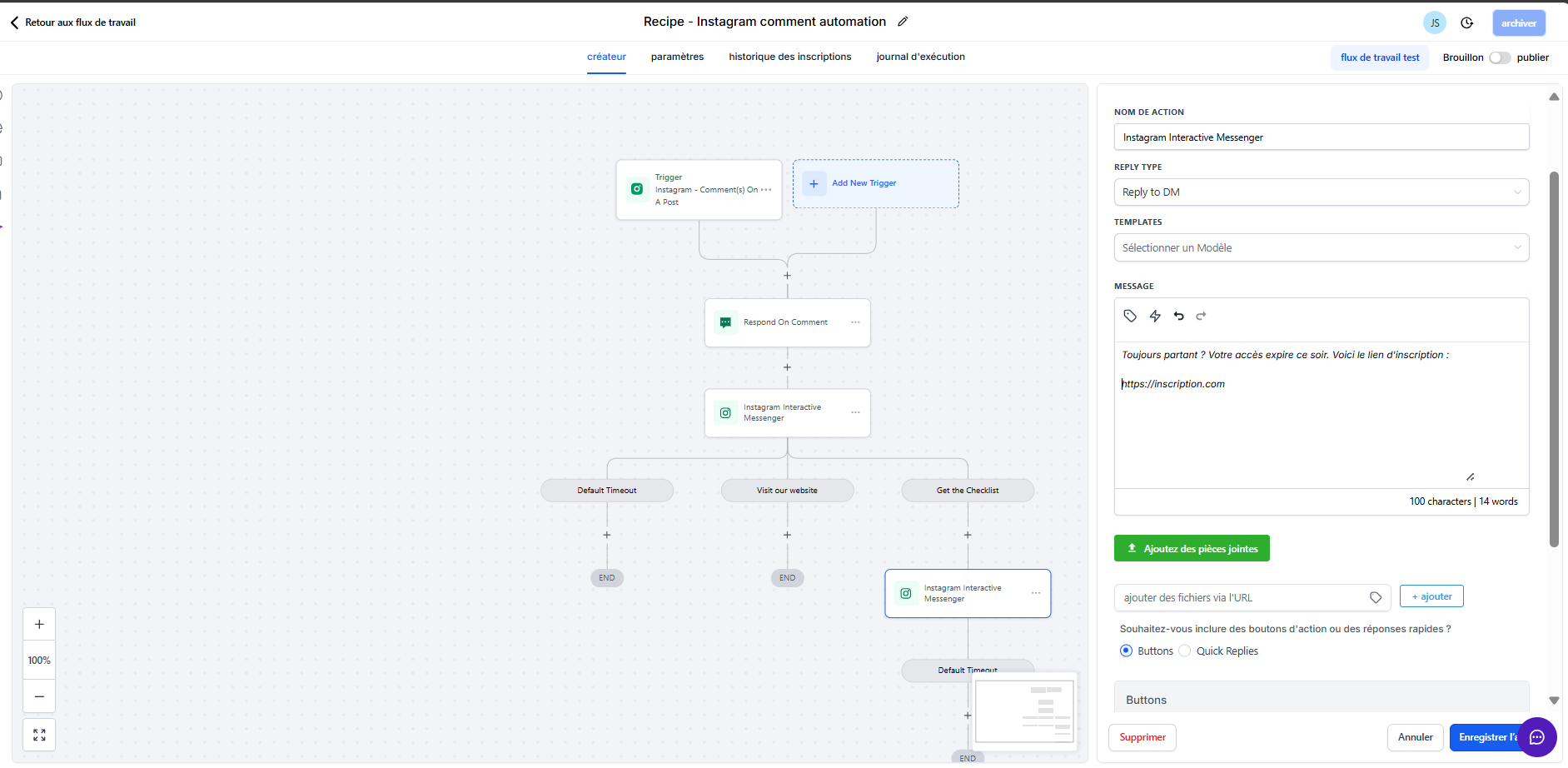 automatisation recherche clients