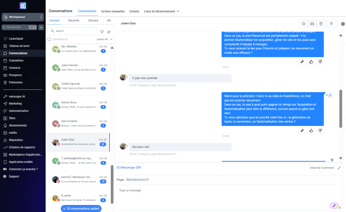 instagram dm automation