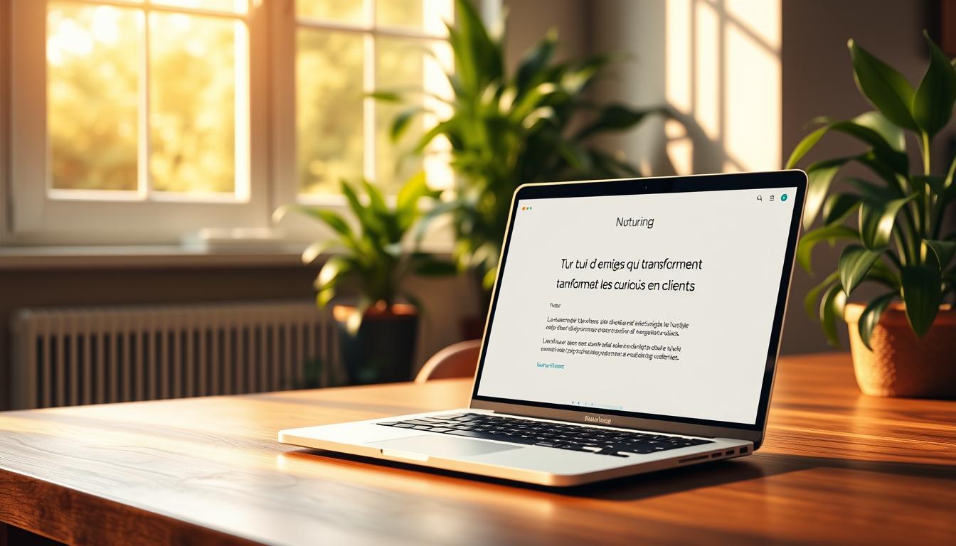 nurturing email 7 jours