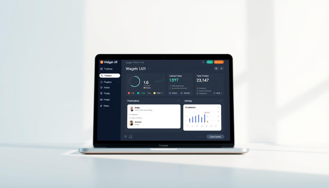 widget chat site web
